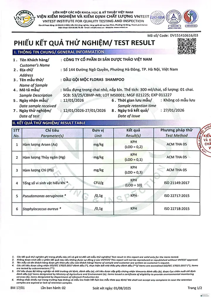 PKN Dầu gội Mộc